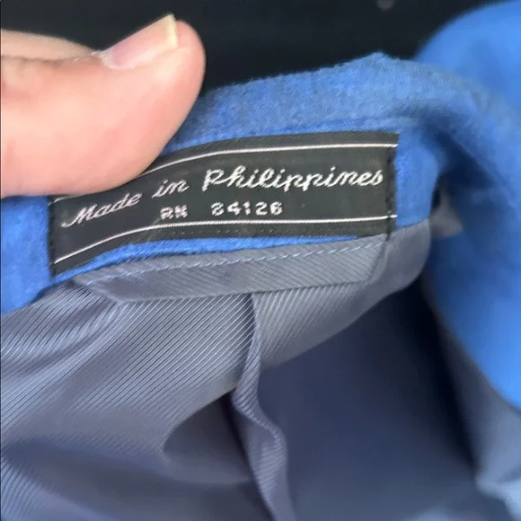 Elegant Royal Blue Men's Blazer - Picture 8 of 9